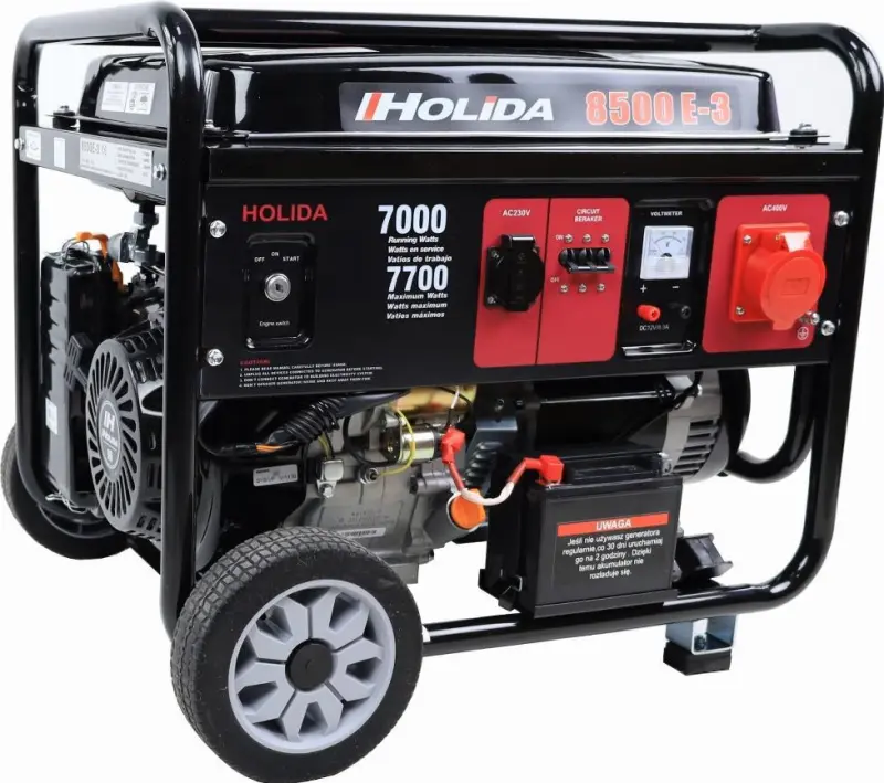 Generator Holida WM 8500E-3 7,7 kW