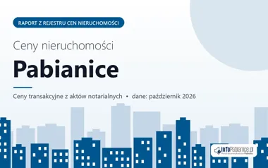 Ceny mieszkań w Pabianicach — październik 2026