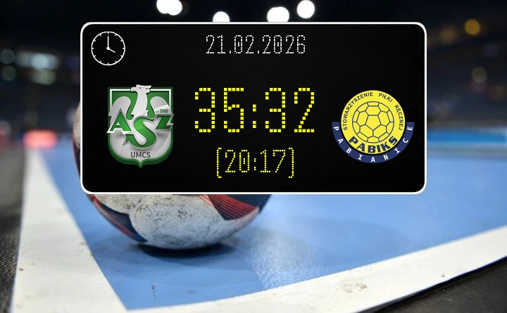 [PIŁKA RĘCZNA] AZS UMCS Lublin – SPR PABIKS Pabianice 35:32 – emocje w I Lidze Mężczyzn (Grupa C), kolejka 17