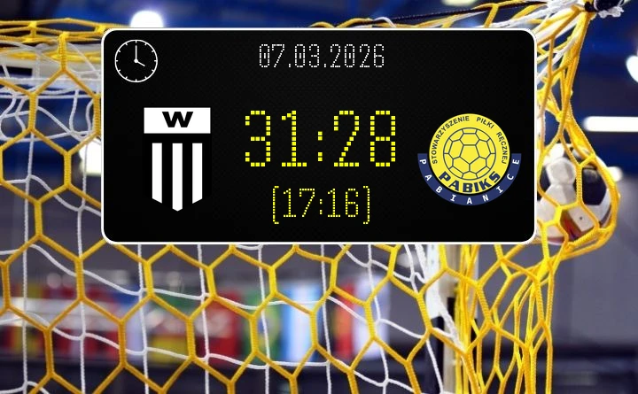 [PIŁKA RĘCZNA] KS Warszawianka – SPR PABIKS Pabianice 31:28 – I Liga Mężczyzn (Grupa C), kolejka 19