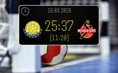 [PIŁKA RĘCZNA] SPR PABIKS Pabianice – MKS Mazur Sierpc 25:37 – I Liga Mężczyzn (Grupa C), kolejka 15