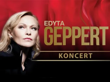 Grafika promocyjna wydarzenia Edyta Geppert w Pabianicach – recital w Kinie Teatrze Tomi