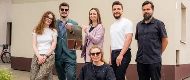 Żurawie zszyją horyzont. Wybrano mural na ścianę przy Jana Pawła II