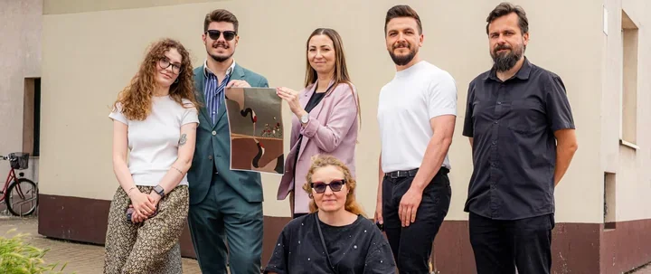Żurawie zszyją horyzont. Wybrano mural na ścianę przy Jana Pawła II