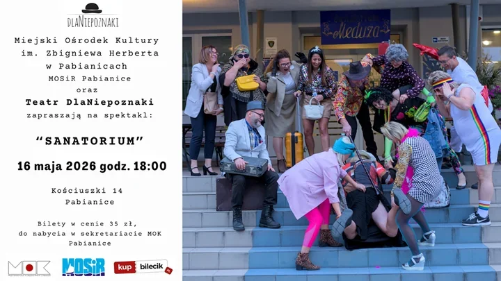 Sanatorium w MOK w Pabianicach - teatr, który zamienia turnus w zagadkę