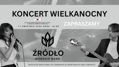 Wielkanocny koncert Źródło Worship Band w MOK Pabianice - energia, która łączy