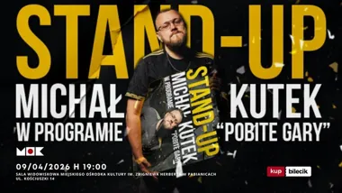 Michał Kutek w Pabianicach - stand-up, który nie idzie na skróty