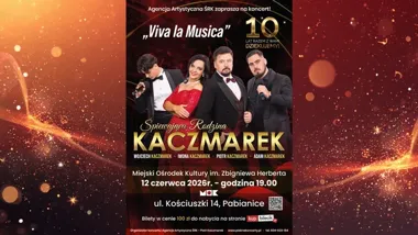 Kaczmarkowie przyjadą do Pabianic z wieczorem, który łączy operetkę i musical