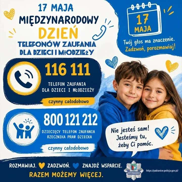 116 111 to numer, po który sięgają dzieci w kryzysie