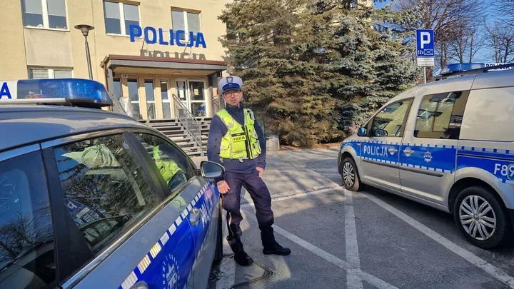 Wracał na służbę - zatrzymał kierowcę mimo sądowego zakazu i odebrał mu kluczyki
