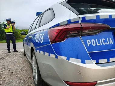 Policja z Pabianic mierzy prędkość. Kontrole od rana w całym kraju