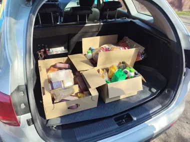 Pabianiccy dzielnicowi ruszyli z pomocą. Zebrana żywność trafiła do potrzebujących