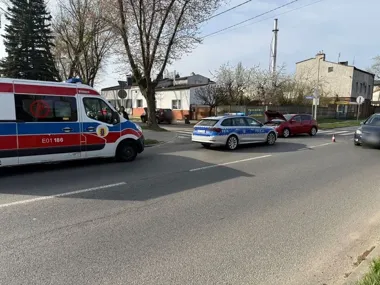 Dwa poranne zderzenia w Pabianicach - wystarczył jeden błąd na skrzyżowaniu
