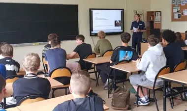 W Pabianicach hejt trafił pod lupę policji - uczniowie usłyszeli, czym grozi