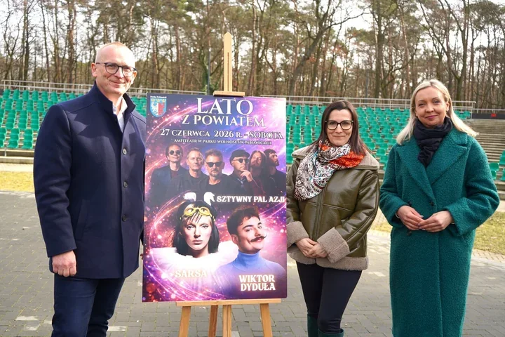 Letnie otwarcie wakacji w Amfiteatrze – Sztywny Pal Azji, Sarsa i Wiktor Dyduła