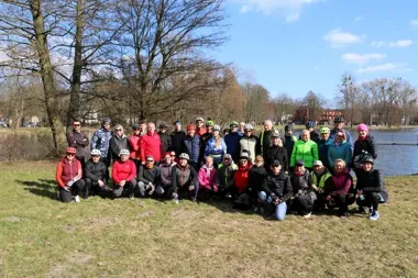 Rowerowy start wiosny na trasie przez Ksawerów, Lublinkę i Rudy Popioły