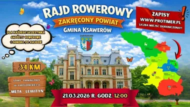 Wiosenny rajd Zakręcony Powiat wraca na trasę – start w Pabianicach i meta na Lewitynie